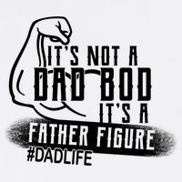 It's Not A Dad Bod Its A Father Figure Garment-Dyed Sweatshirt