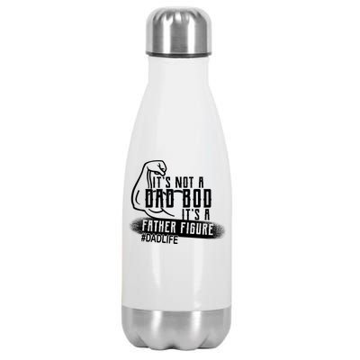 It's Not A Dad Bod Its A Father Figure Stainless Steel Insulated Water Bottle