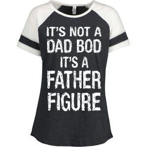 It's Not A Dad Bod Its A Father Figure Fathers Day Enza Ladies Jersey Colorblock Tee