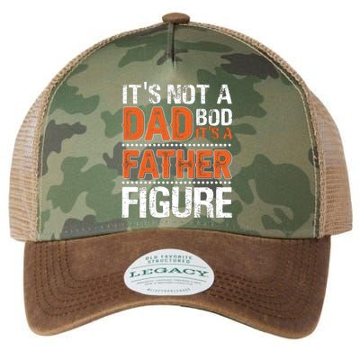 It's Not A Dad Bod It's A Father Figure Funny Legacy Tie Dye Trucker Hat