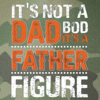 It's Not A Dad Bod It's A Father Figure Funny Legacy Tie Dye Trucker Hat
