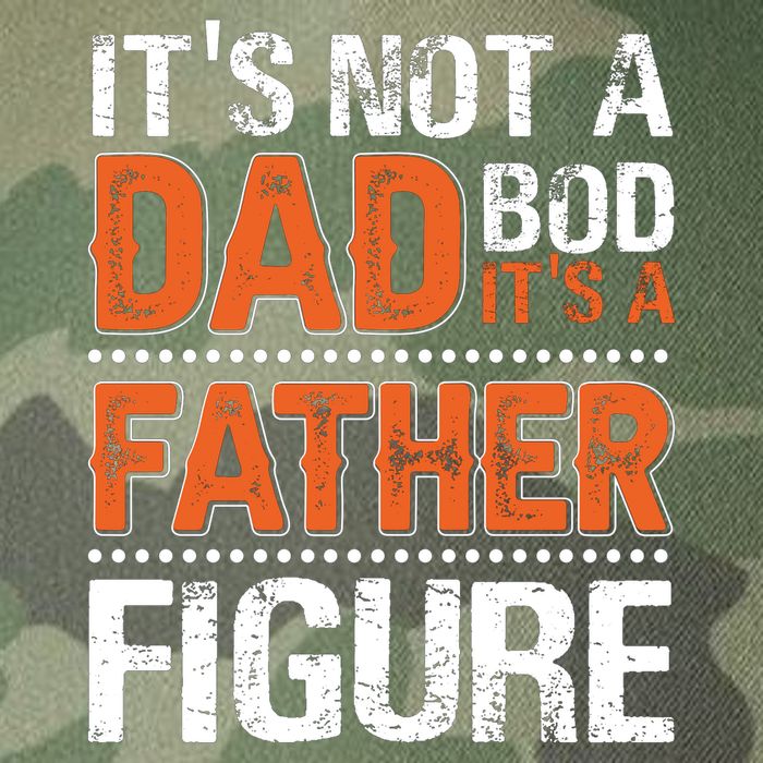 It's Not A Dad Bod It's A Father Figure Funny Legacy Tie Dye Trucker Hat