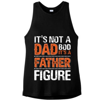 It's Not A Dad Bod It's A Father Figure Funny Ladies PosiCharge Tri-Blend Wicking Tank