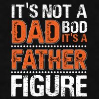 It's Not A Dad Bod It's A Father Figure Funny Ladies PosiCharge Tri-Blend Wicking Tank