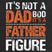 It's Not A Dad Bod It's A Father Figure Funny Microfiber Hand Towel