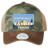 It's Not A Dad Bod Its A Father Figure Mountains Legacy Tie Dye Trucker Hat