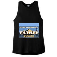 It's Not A Dad Bod Its A Father Figure Mountains Ladies PosiCharge Tri-Blend Wicking Tank