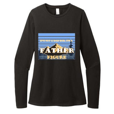 It's Not A Dad Bod Its A Father Figure Mountains Womens CVC Long Sleeve Shirt