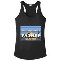 It's Not A Dad Bod Its A Father Figure Mountains Ladies PosiCharge Competitor Racerback Tank