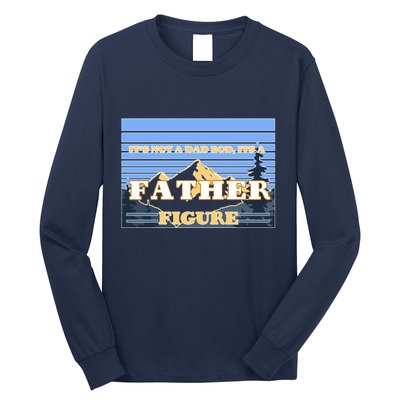 It's Not A Dad Bod Its A Father Figure Mountains Long Sleeve Shirt