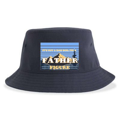 It's Not A Dad Bod Its A Father Figure Mountains Sustainable Bucket Hat