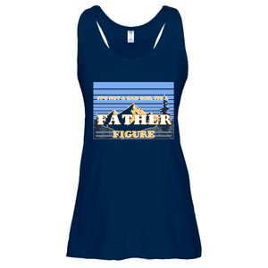 It's Not A Dad Bod Its A Father Figure Mountains Ladies Essential Flowy Tank