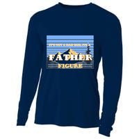It's Not A Dad Bod Its A Father Figure Mountains Cooling Performance Long Sleeve Crew