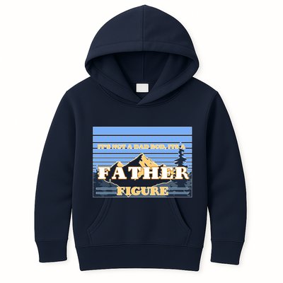 It's Not A Dad Bod Its A Father Figure Mountains Kids Hoodie