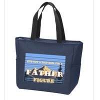 It's Not A Dad Bod Its A Father Figure Mountains Zip Tote Bag