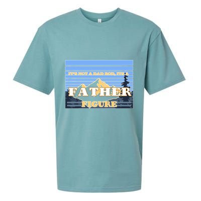 It's Not A Dad Bod Its A Father Figure Mountains Sueded Cloud Jersey T-Shirt