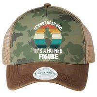 It's Not A Dad Bod It's A Father Figure Retro  Legacy Tie Dye Trucker Hat