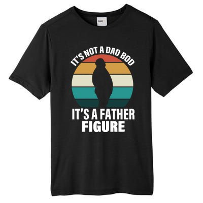 It's Not A Dad Bod It's A Father Figure Retro  Tall Fusion ChromaSoft Performance T-Shirt