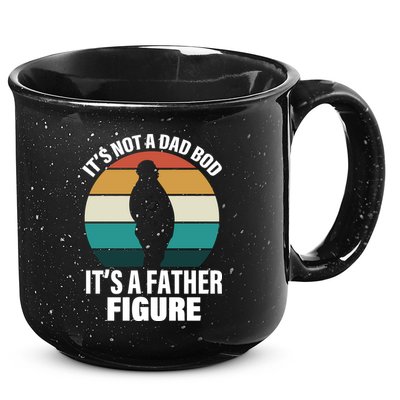 It's Not A Dad Bod It's A Father Figure Retro  15oz Campfire Ceramic Mug