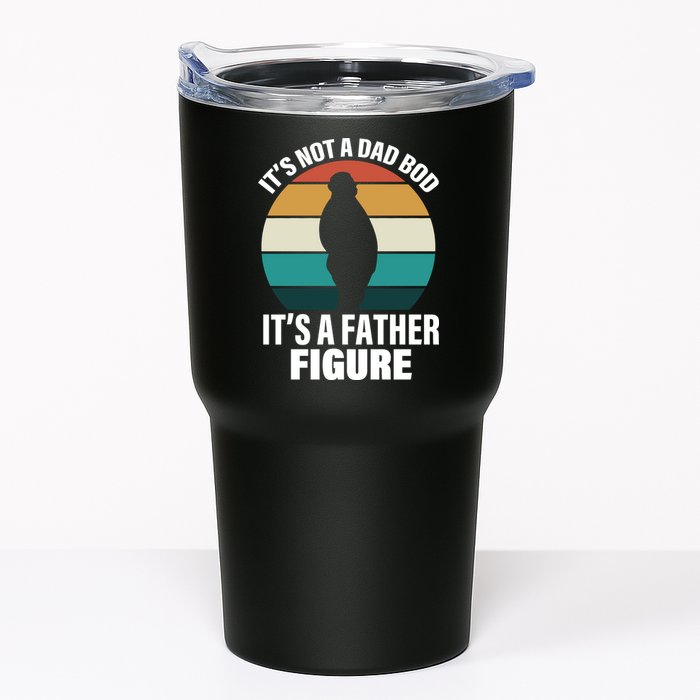 It's Not A Dad Bod It's A Father Figure Retro  Tumbler