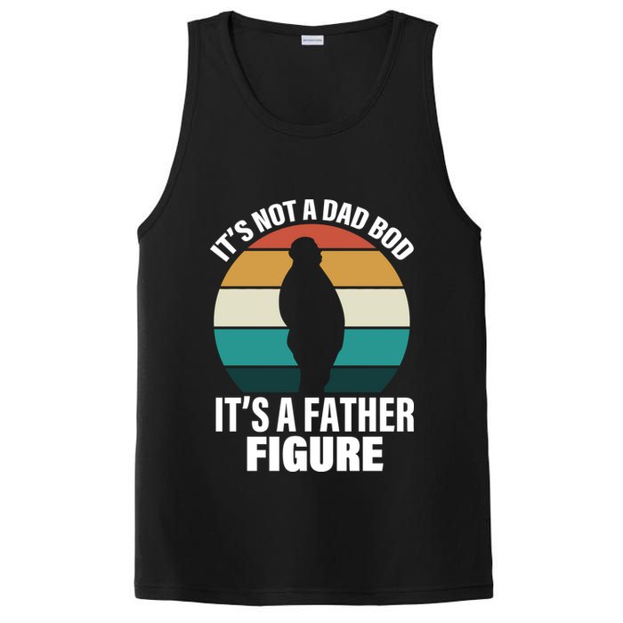 It's Not A Dad Bod It's A Father Figure Retro  PosiCharge Competitor Tank