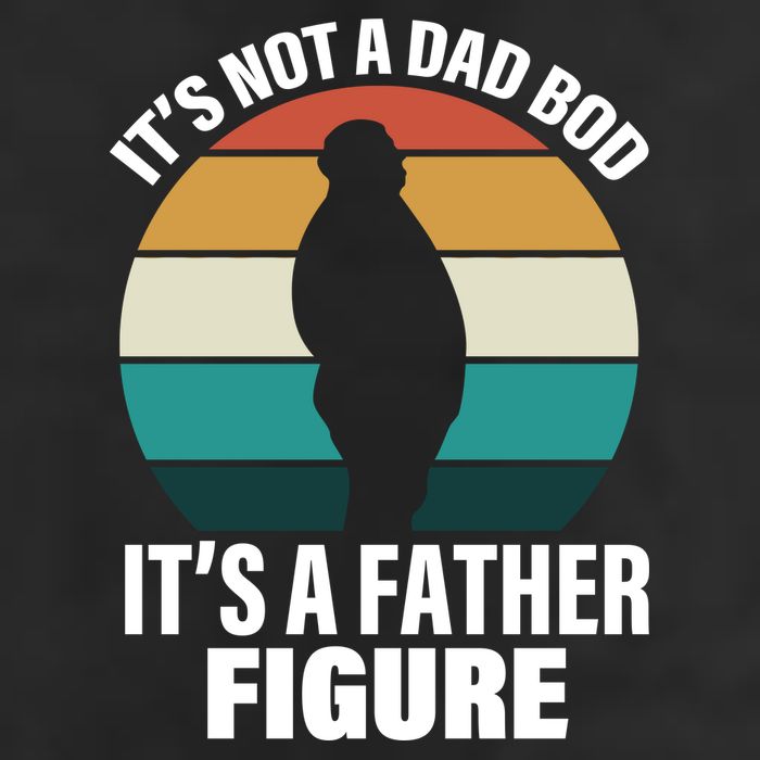 It's Not A Dad Bod It's A Father Figure Retro  Trucker Hat