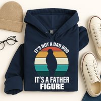 It's Not A Dad Bod It's A Father Figure Retro  Hoodie