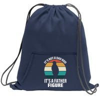 It's Not A Dad Bod It's A Father Figure Retro  Sweatshirt Cinch Pack Bag