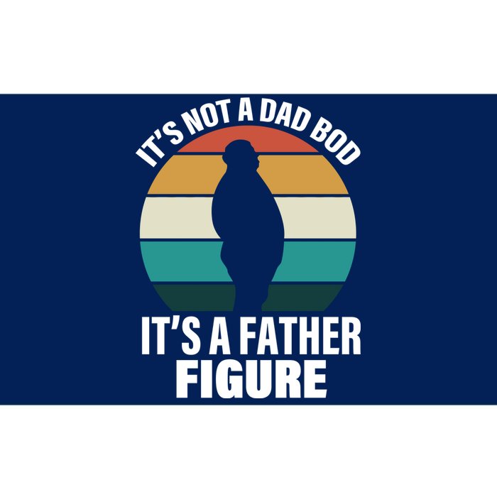 It's Not A Dad Bod It's A Father Figure Retro  Bumper Sticker