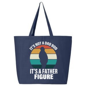 It's Not A Dad Bod It's A Father Figure Retro  25L Jumbo Tote