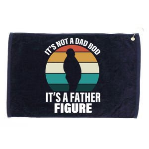 It's Not A Dad Bod It's A Father Figure Retro  Grommeted Golf Towel