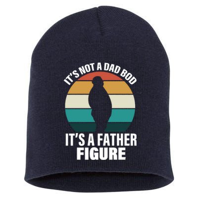 It's Not A Dad Bod It's A Father Figure Retro  Short Acrylic Beanie