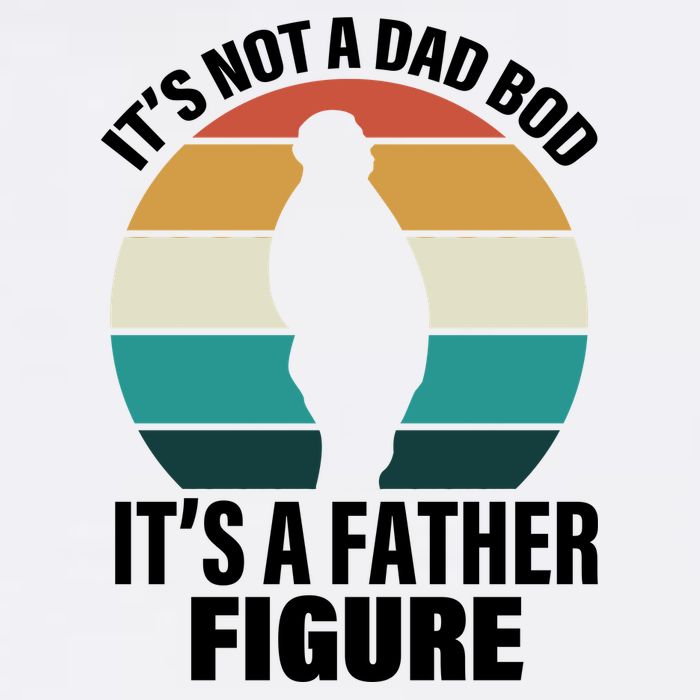 It's Not A Dad Bod It's A Father Figure Retro  Garment-Dyed Sweatshirt