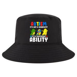 It's Not A Disability Ability Autism Dinosaur Dabbing Cool Comfort Performance Bucket Hat