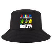 It's Not A Disability Ability Autism Dinosaur Dabbing Cool Comfort Performance Bucket Hat