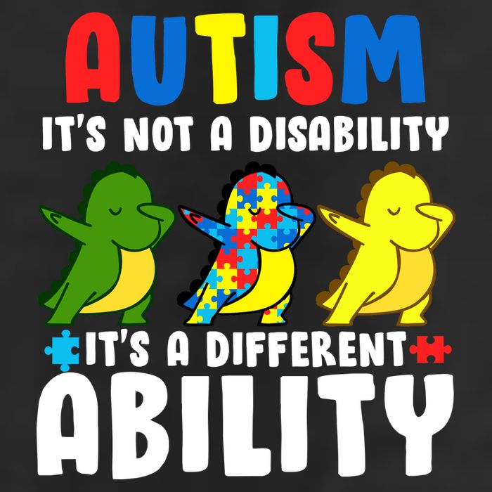 It's Not A Disability Ability Autism Dinosaur Dabbing Cool Comfort Performance Bucket Hat