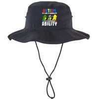 It's Not A Disability Ability Autism Dinosaur Dabbing Bucket Hat