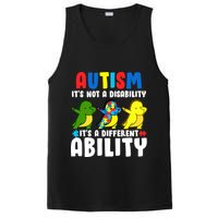 It's Not A Disability Ability Autism Dinosaur Dabbing PosiCharge Competitor Tank