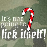 It's Not Going To Lick Itself Candy Cane Legacy Tie Dye Trucker Hat