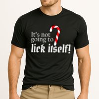 It's Not Going To Lick Itself Candy Cane Performance Shirt