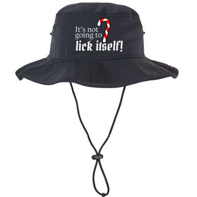 It's Not Going To Lick Itself Candy Cane Bucket Hat