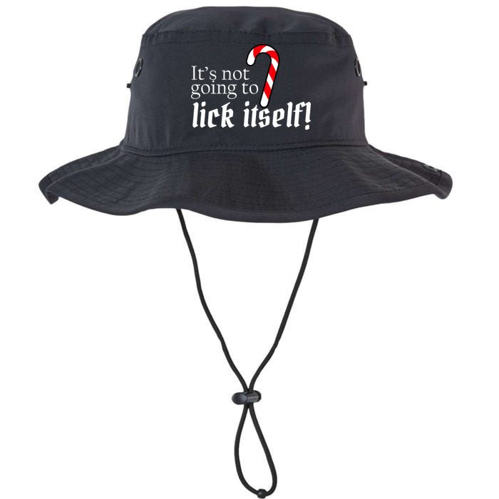 It's Not Going To Lick Itself Candy Cane Bucket Hat