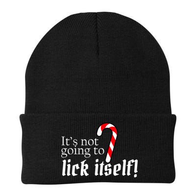 It's Not Going To Lick Itself Candy Cane Beanie