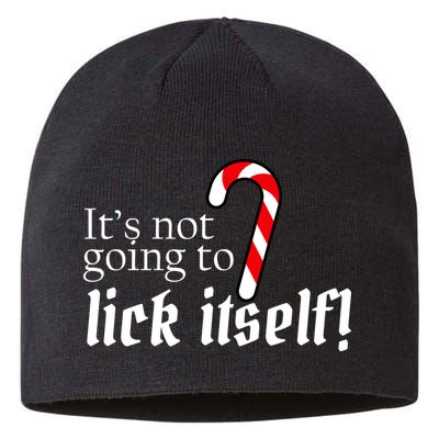 It's Not Going To Lick Itself Candy Cane Sustainable Beanie