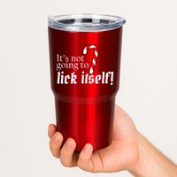 It's Not Going To Lick Itself Candy Cane Tumbler