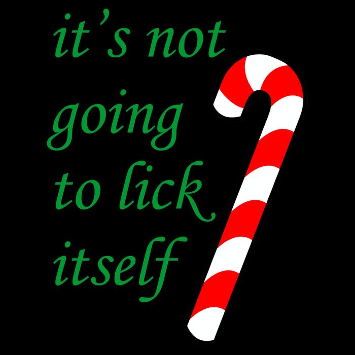 It's Not Going To Lick Itself Funny Naughty Christmas Impact Tech Backpack