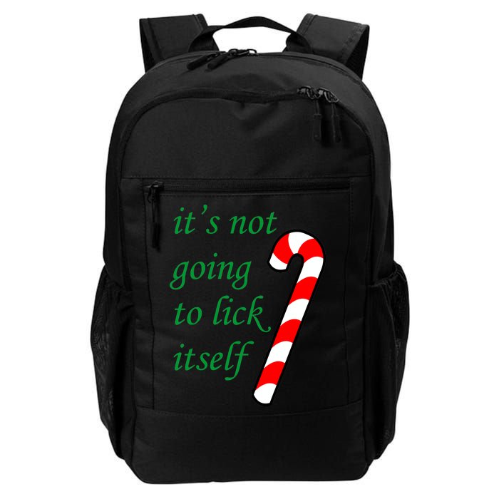 It's Not Going To Lick Itself Funny Naughty Christmas Daily Commute Backpack