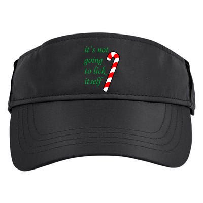 It's Not Going To Lick Itself Funny Naughty Christmas Adult Drive Performance Visor