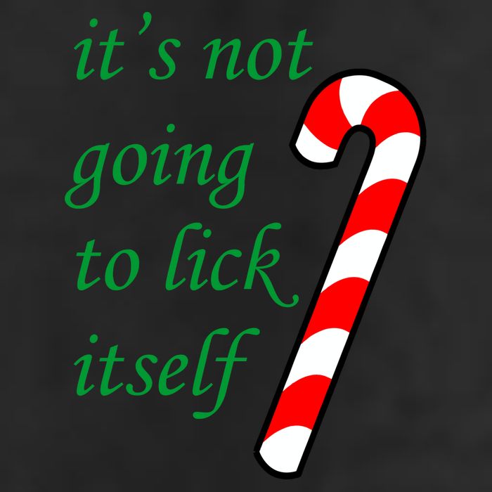It's Not Going To Lick Itself Funny Naughty Christmas Adult Drive Performance Visor