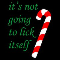 It's Not Going To Lick Itself Funny Naughty Christmas 16 in Basic Backpack